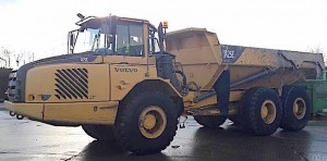Volvo A 25 E, rok 2009-wozidło
